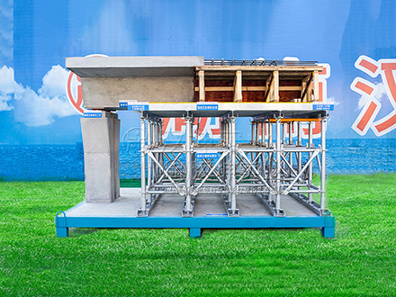 箱梁支模架体搭设样板_工艺样板定制